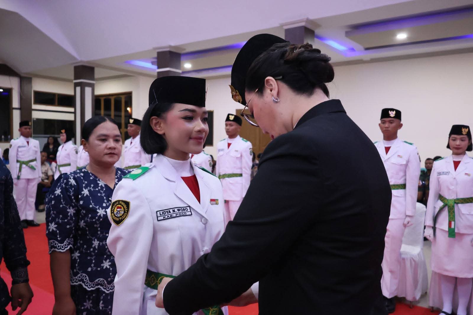 Kesbangpol Poso Sukses Gelar Pengukuhan 50 Anggota Paskibraka Tahun 2026