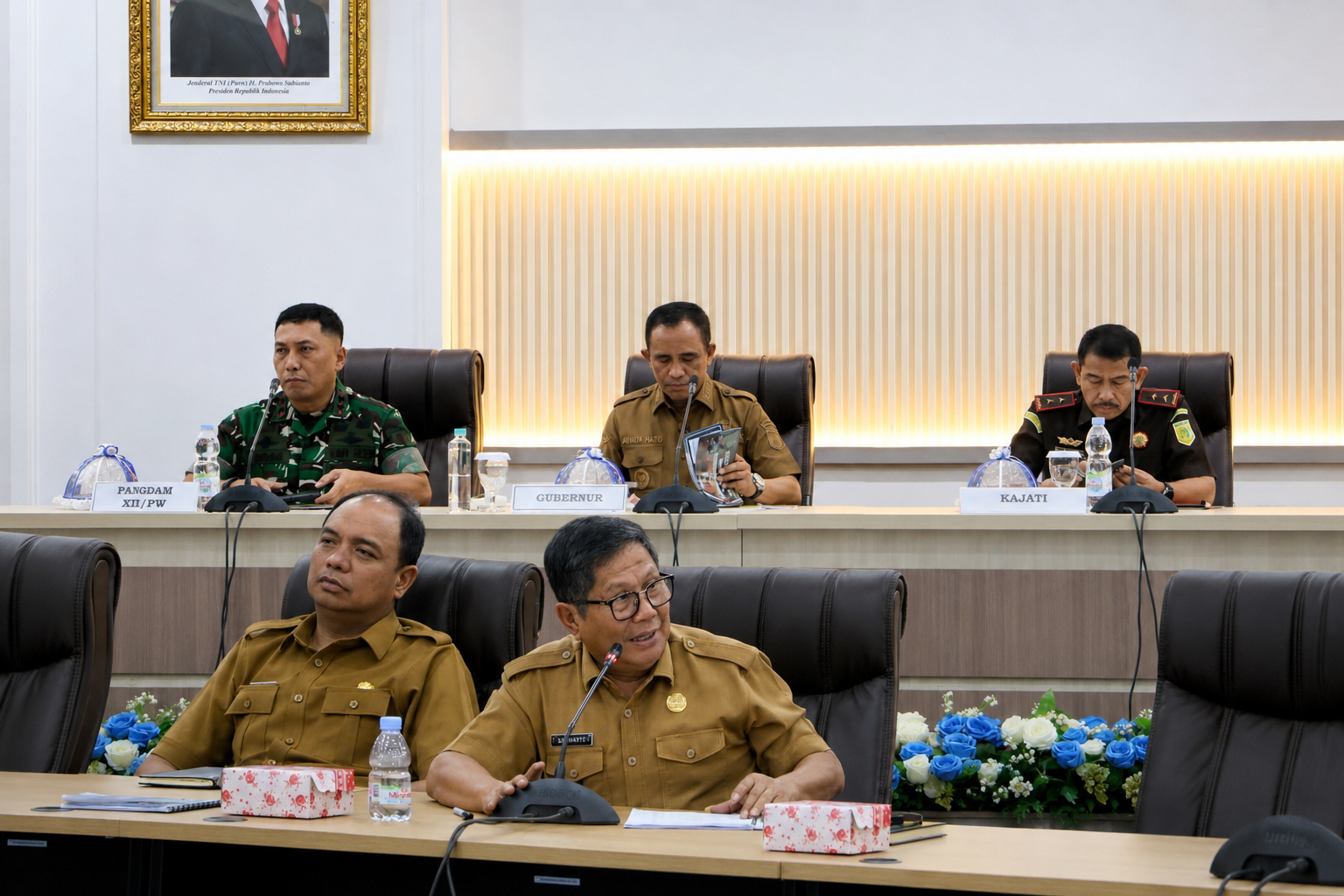 Sekretaris Kesbangpol Poso Hadiri Rakor Penanganan Karhutla se-Sulawesi Tengah